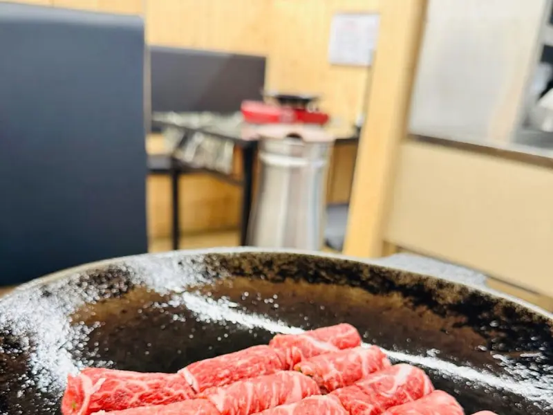 신선한 고기말이