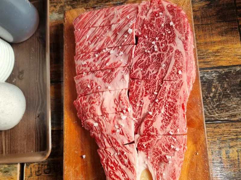 마블링이 예술인 한우