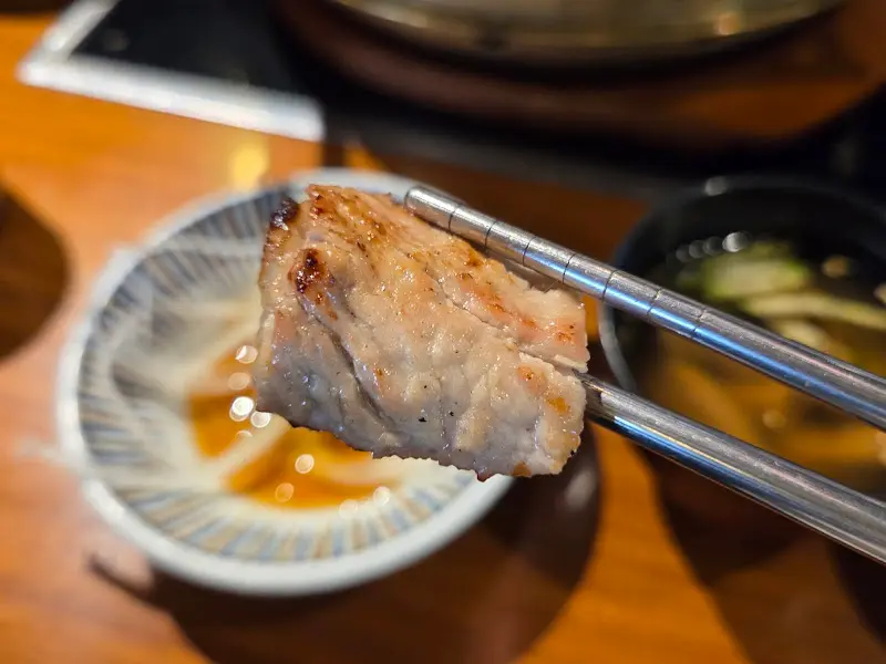 맛있게 구워진 갈비