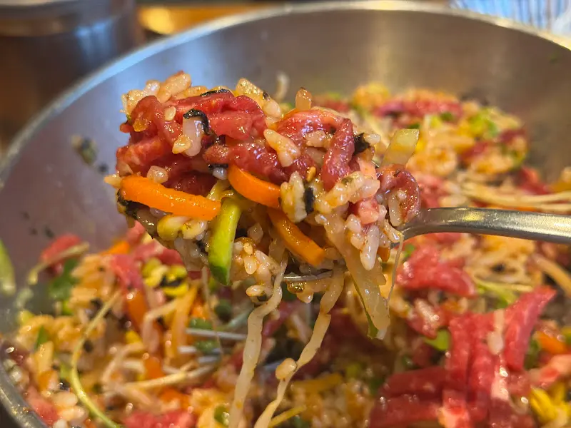 맛있게 익어가는 갈비