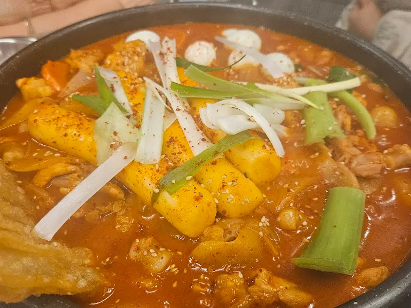 닭도리탕 근접샷