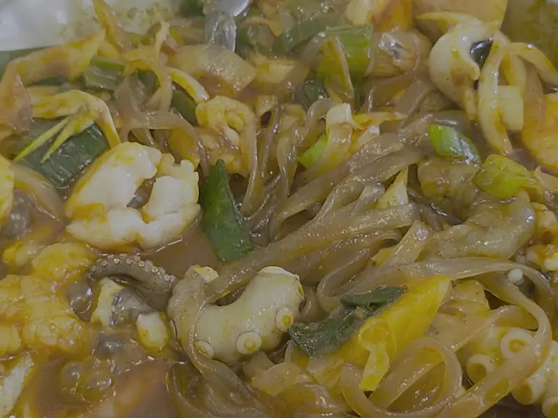 푸짐한 낙곱새 재료