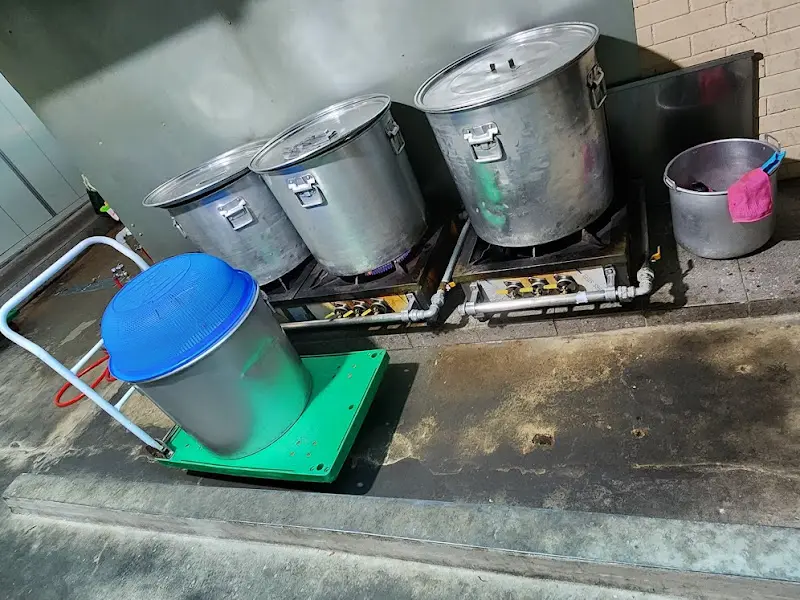 육개장 육수 솥