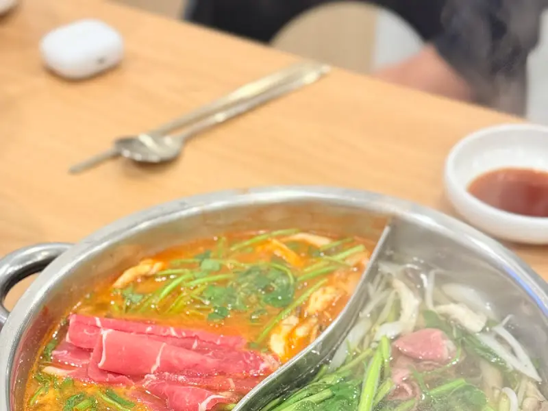 반반 샤브샤브 비주얼