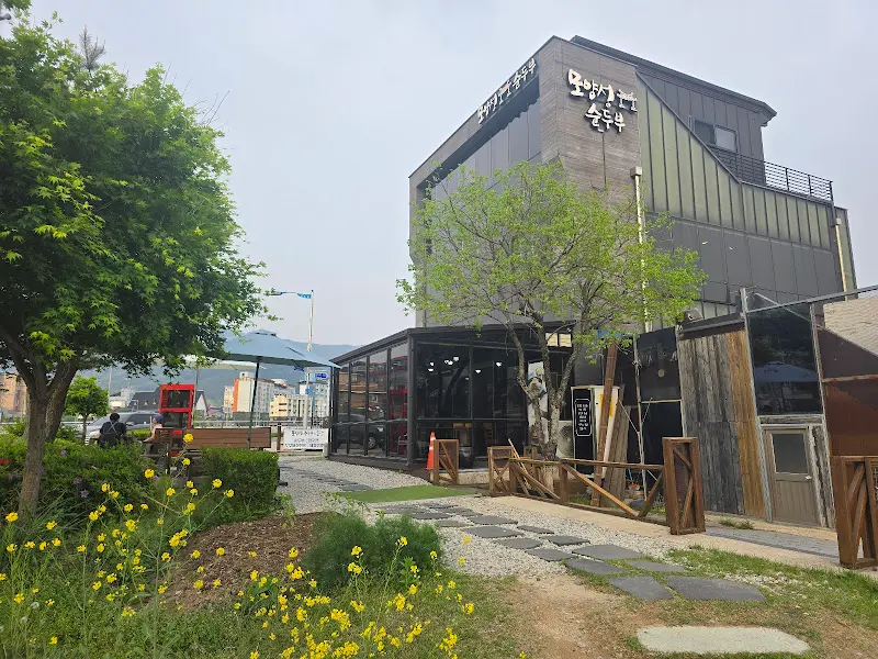 카페 백일후애 외관