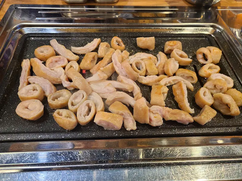 불판 위의 막창