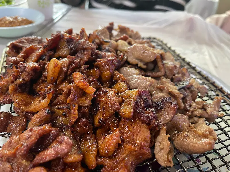 맛깔스러운 석쇠불고기 한 상 차림