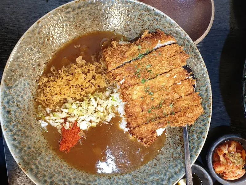 카레우동과 반찬