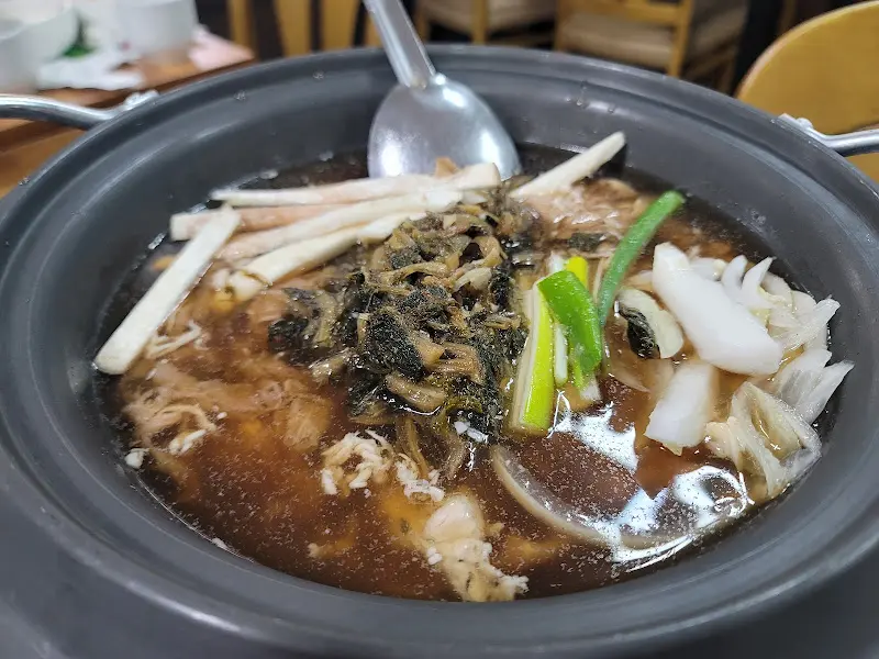 시래기가 듬뿍 들어간 불고기 전골