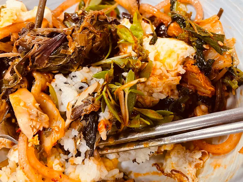 비빔밥 클로즈업