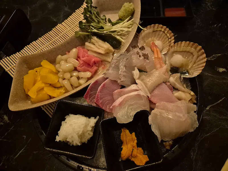 다채로운 숙성회 한 상 차림