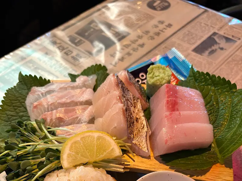 숙성회 디테일 샷