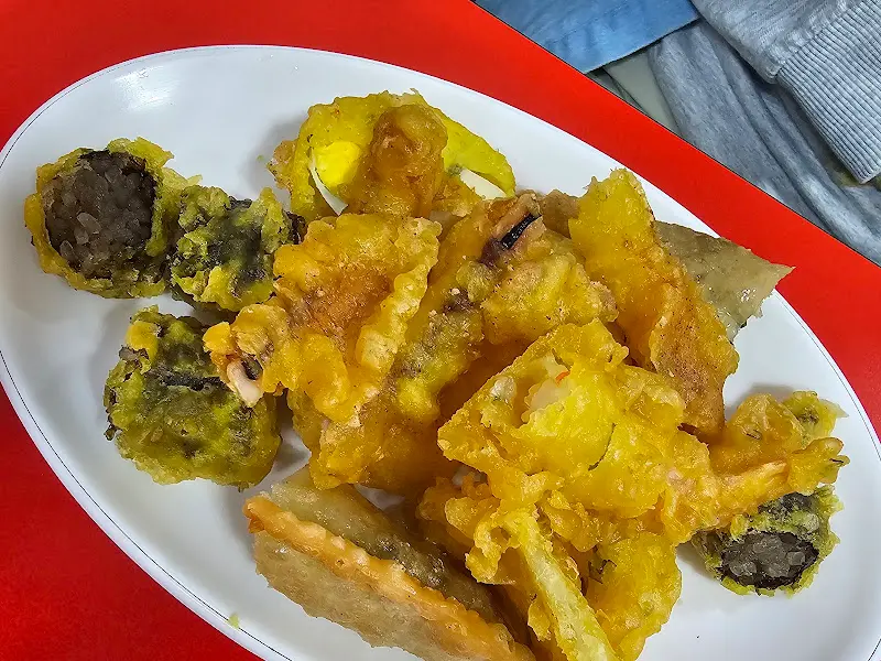 노릇노릇 맛깔스러운 튀김