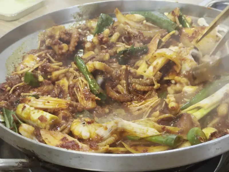 매콤한 낙지볶음