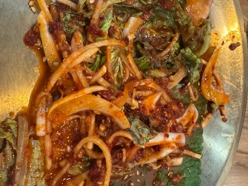 새콤달콤한 꼬막회무침