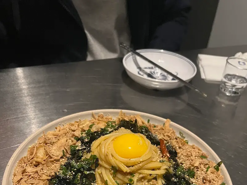 된장라구파스타의 아름다운 비주얼