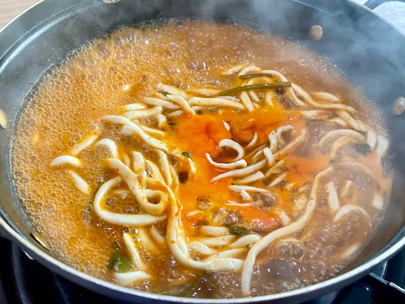 칼국수 면발