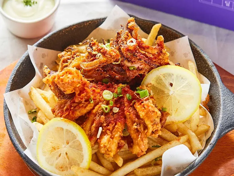 오늘와인한잔의 인기 메뉴, 깔라마리