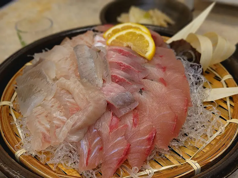 물회 한 상차림