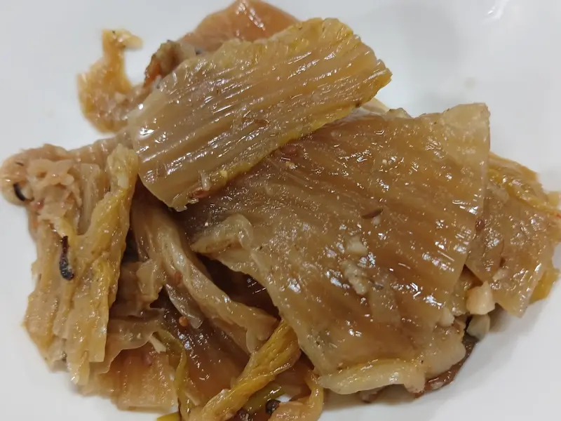 정갈한 나물 반찬