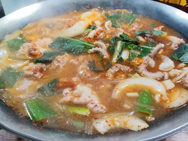 곱창전골 비주얼