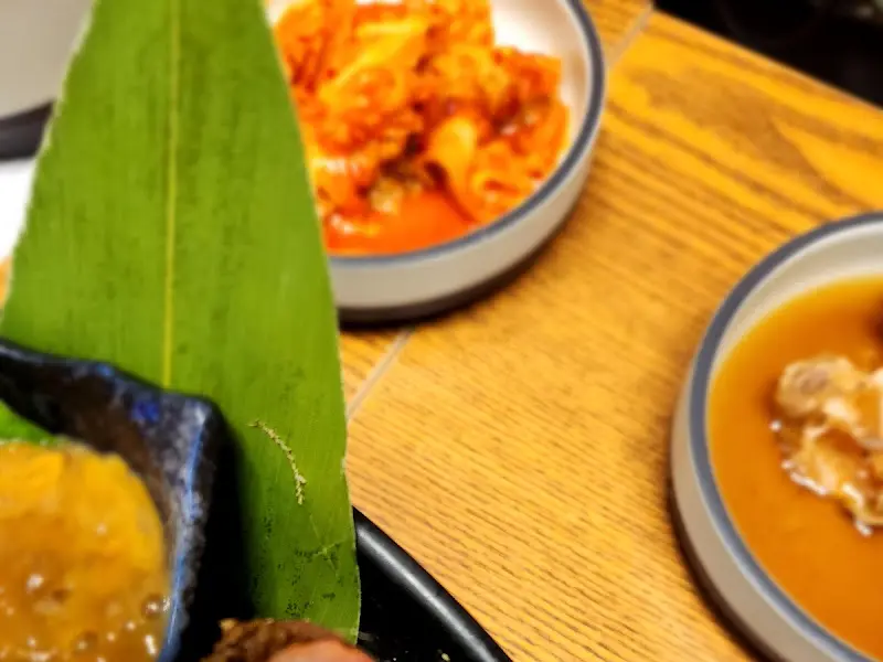 다양한 해산물 곁들임 메뉴