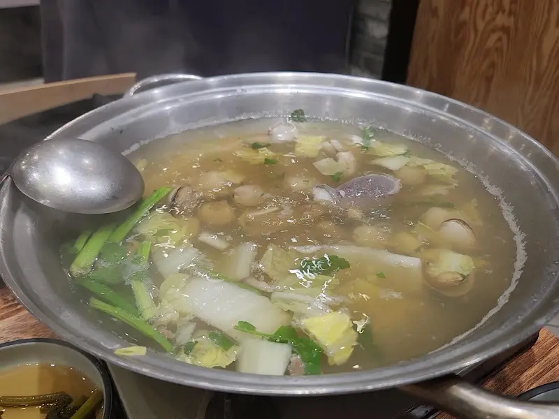 싱싱한 해산물 한 상