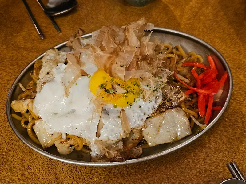 야끼소바 근접샷