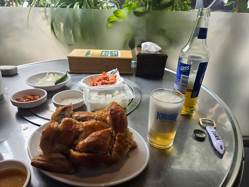 돼지바베큐 한상차림