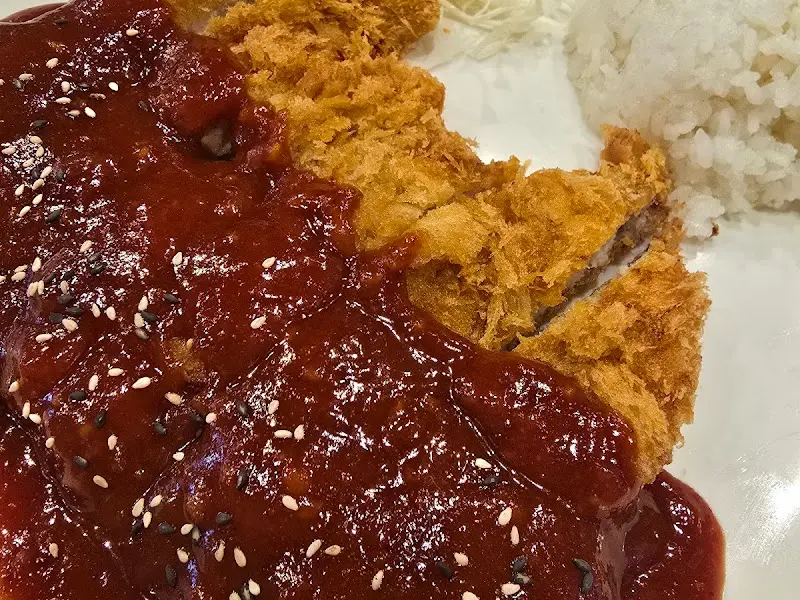 해물 매운 돈까스