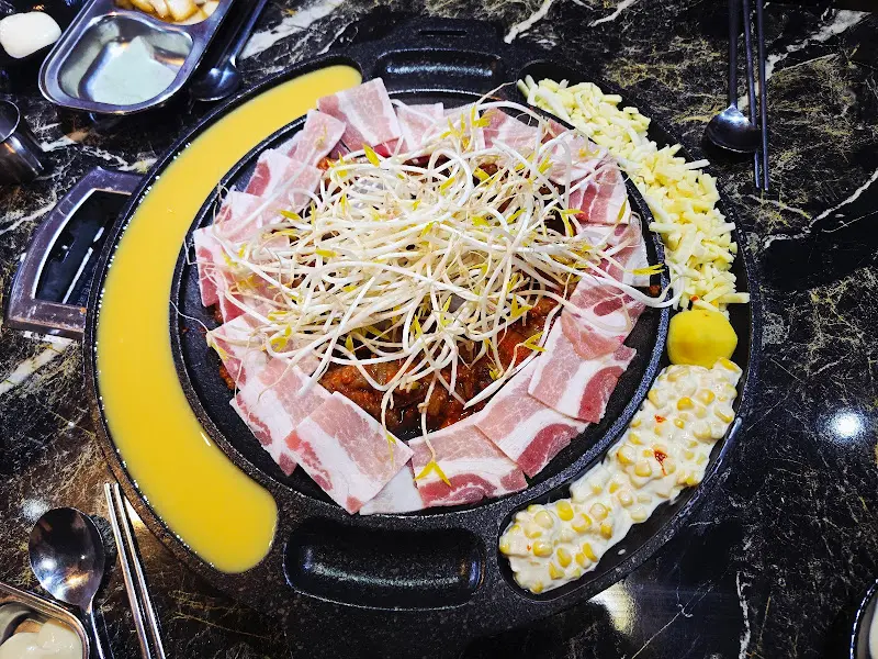 삼겹살과 쭈꾸미의 조화