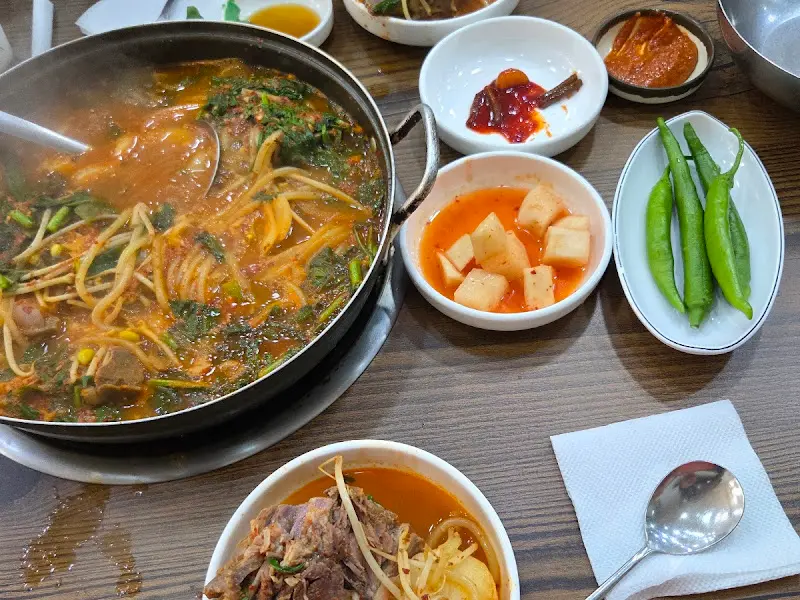 아사감자탕 메인 메뉴