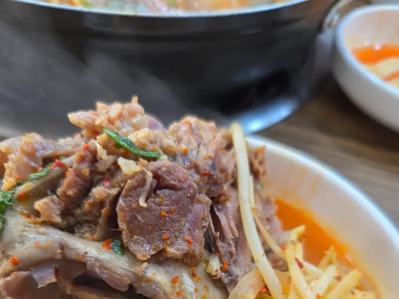 아사감자탕 뼈다귀