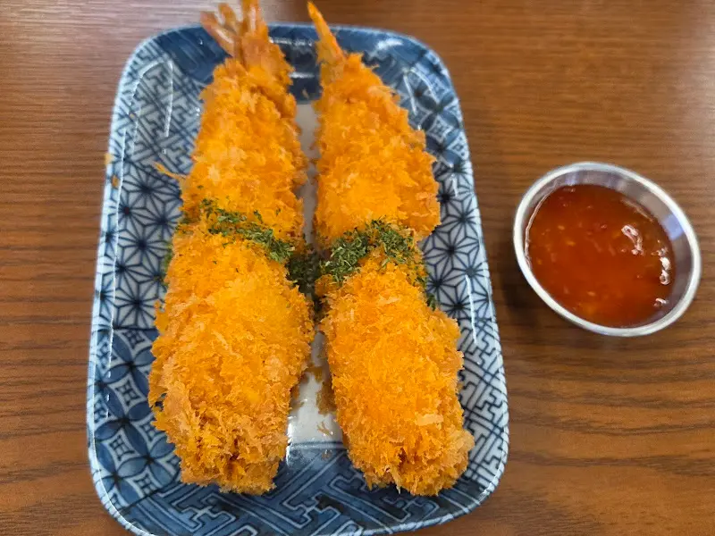 바삭한 튀김옷이 매력적인 새우튀김