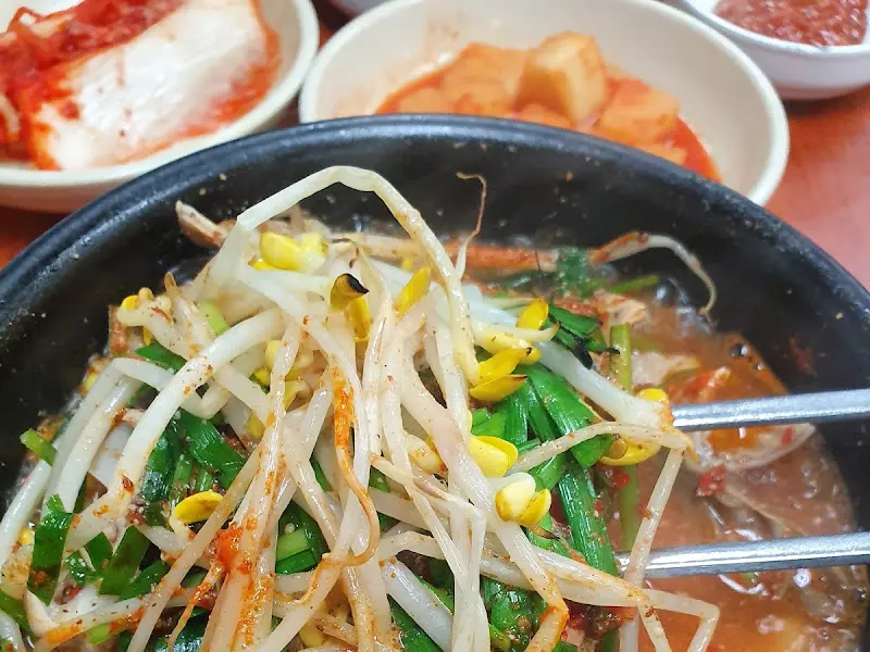 순대국밥 속 건더기