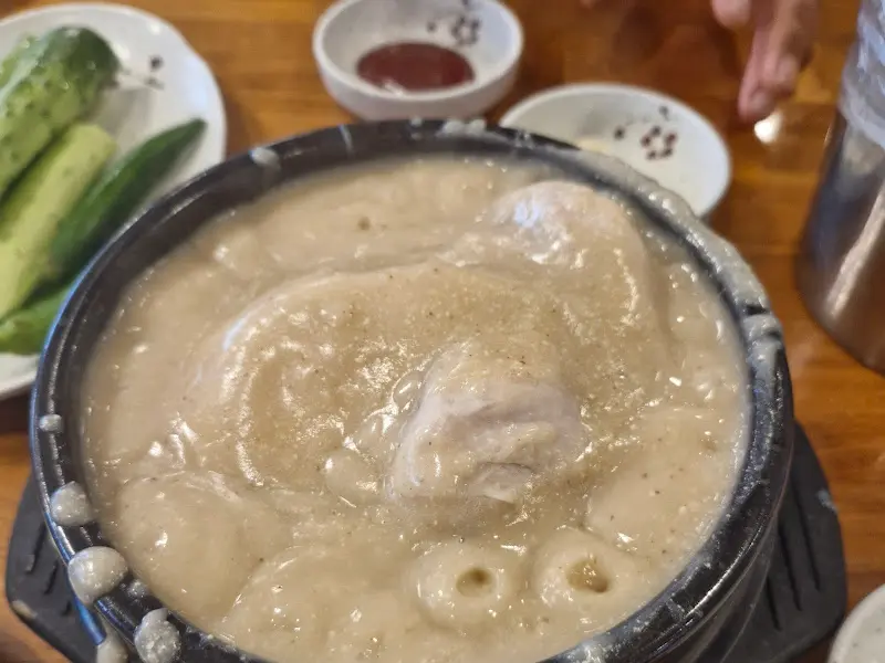 살이 부드럽게 발라지는 닭고기