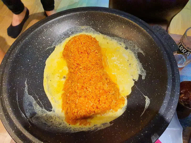 돌하르방 모양 볶음밥