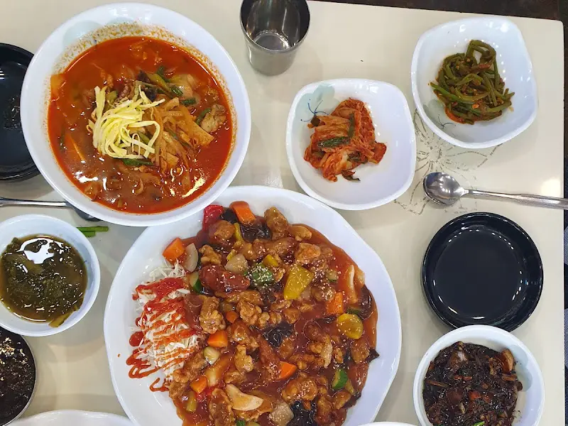 함평 00식당 한상차림
