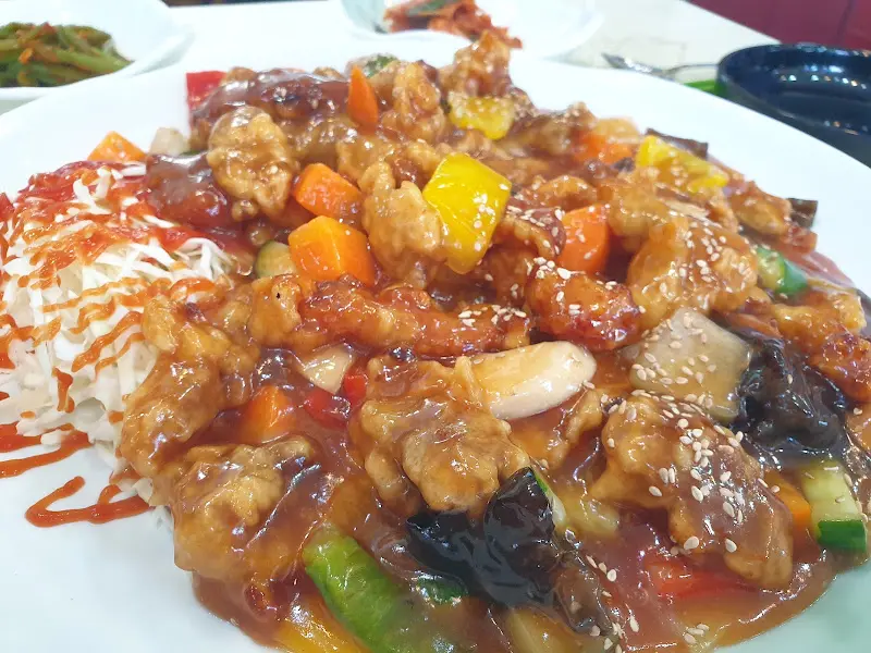 함평 00식당 탕수육