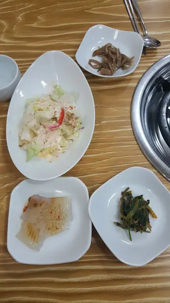 온천식당 밑반찬