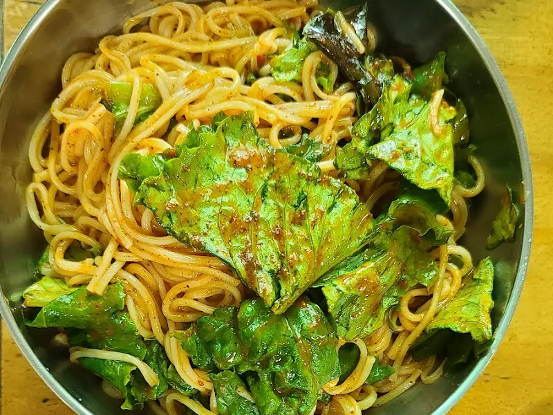 비빔국수 클로즈업