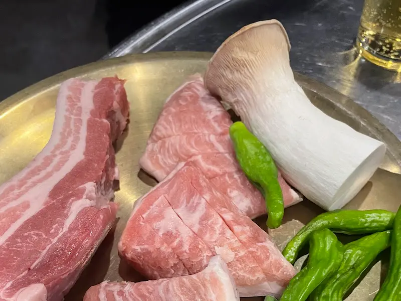 고기와 버섯, 꽈리고추