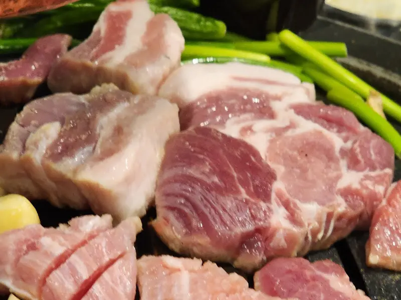 고기 근접 사진