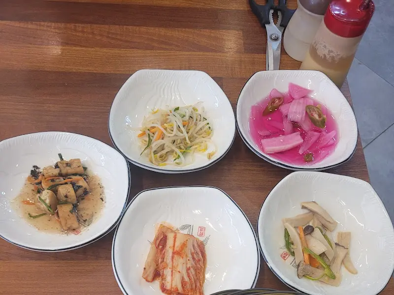 밑반찬 클로즈업