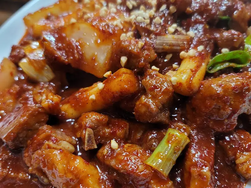 찜갈비 클로즈업