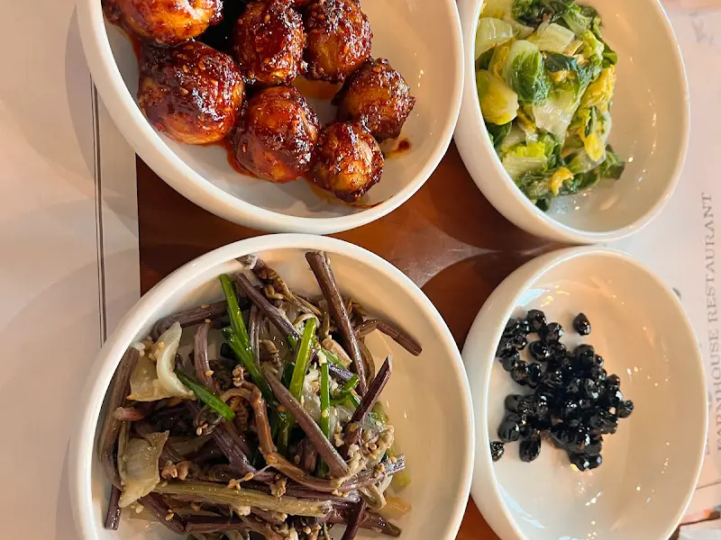 다양한 반찬 클로즈업