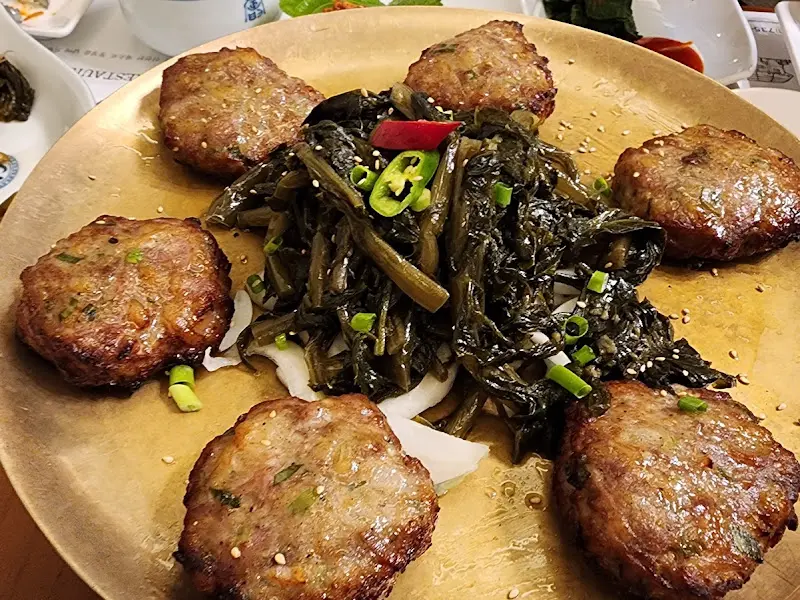 떡갈비와 시래기