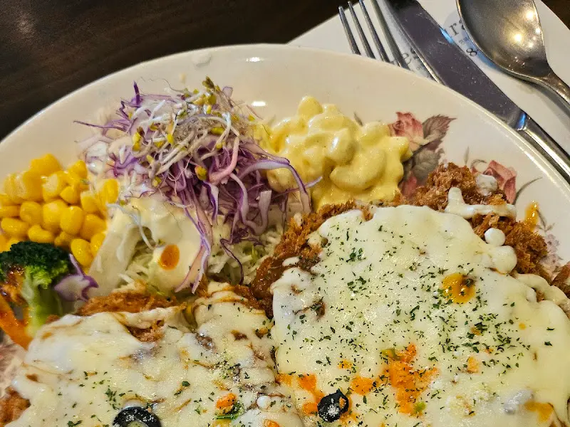 치즈돈까스의 모습