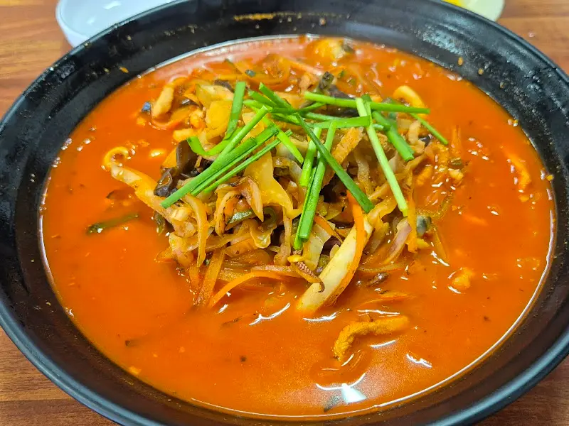진천짬뽕 국물