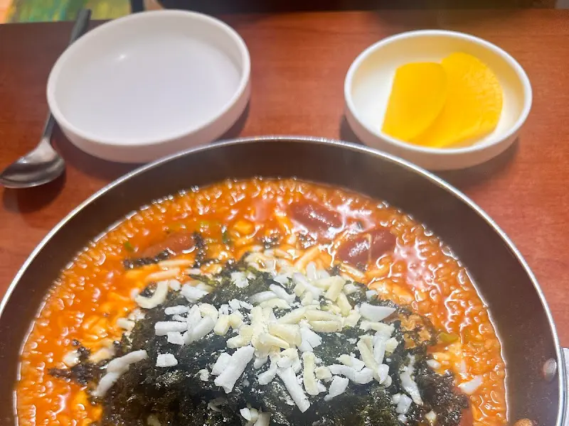 라면밥볶이 근접샷
